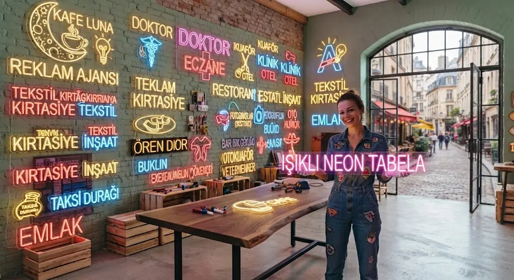 Neon Tabela Örnekleri - Neon Line